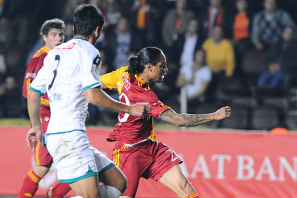 Galatasaray Ziraat Türkiye Kupası'nda Denizli'yi 3-1 ile geçti