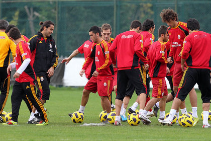 Galatasaray Kasımpaşa maçı hazırlıklarını sürdürdü