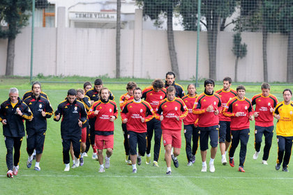 Galatasaray Gençlerbirliği maçının hazırlıklarına başladı