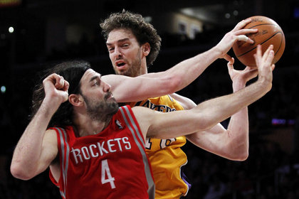 NBA'de Lakers Rockets'i uzatmada yendi