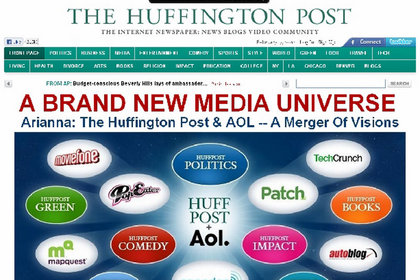 İnternet portalı AOL, Huffington Post'u 315 milyon dolara satın aldı