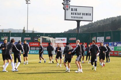 Beşiktaş'ta Ankaragücü maçının hazırlıkları sürüyor