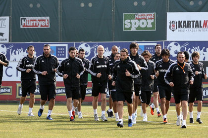 Beşiktaş'ta gözler derbiye çevrildi