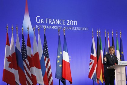 G-8 liderleri küresel ekonomiden umutlu