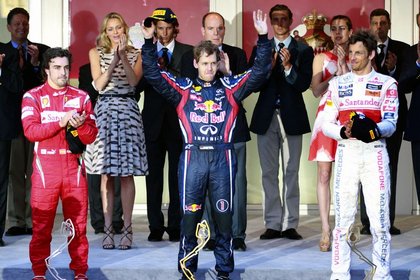 Vettel Monaco'nun da en hızlısı