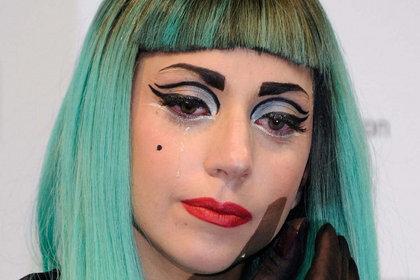 Lady Gaga felaket bölgesinde 