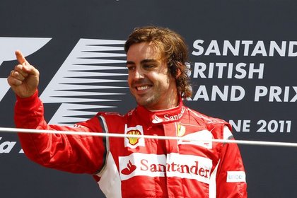 Silverstone'da Alonso rüzgarı