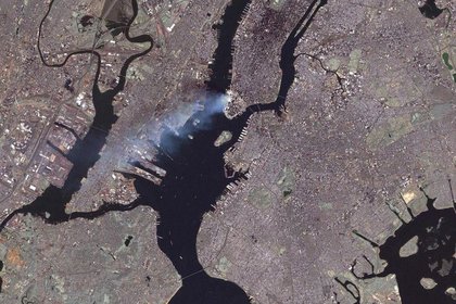 11 Eylül saldırıları uzaydan böyle görüldü