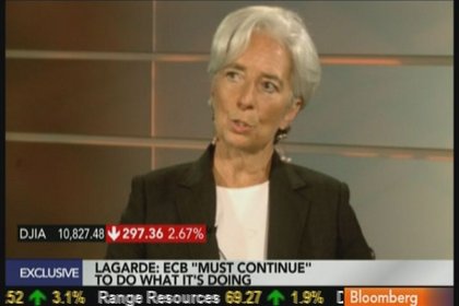Lagarde: Şu anki duruma 