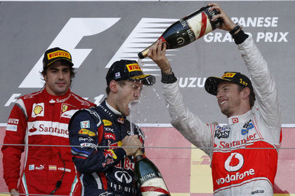 Formula 1'de şampiyon Vettel