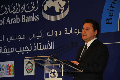 Babacan, Arap Bankacılar'a konuştu