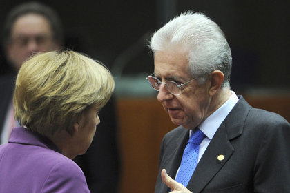 Monti bugün Merkel ile görüşecek