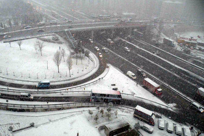 İstanbul'da kar yağışına dikkat!