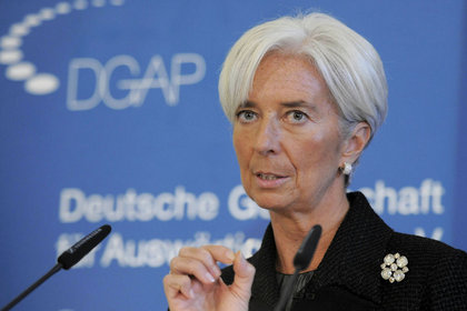 Lagarde: Fonların birleşmesi güçlü sinyal olabilir