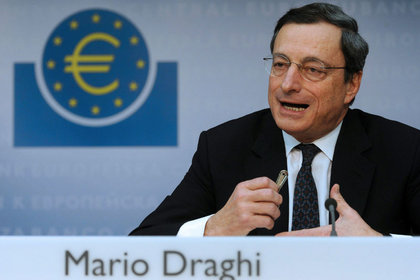 Draghi: Ekonomi aşağı risklerle karşı karşıya