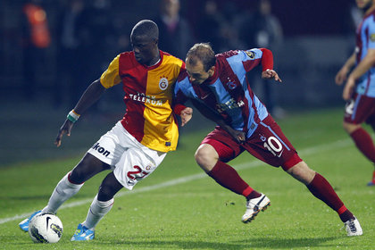 Galatasaray Trabzon'u 4 golle geçti
