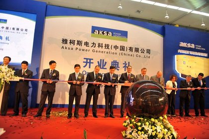 Aksa Çin'deki yeni fabrikasının açılışını yaptı