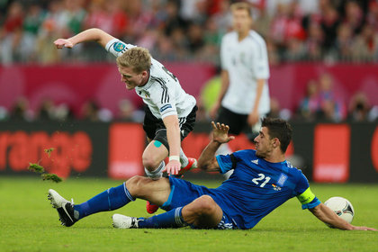 Almanya Yunanistan'ı 4 golle geçti