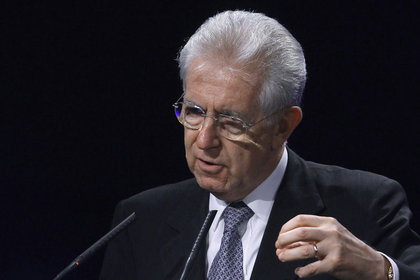 Monti istifasını verdi