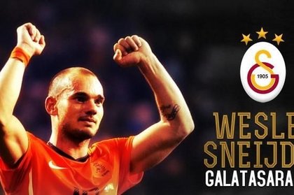 Sneijder, Galatasaray tarihindeki 3. Hollandalı