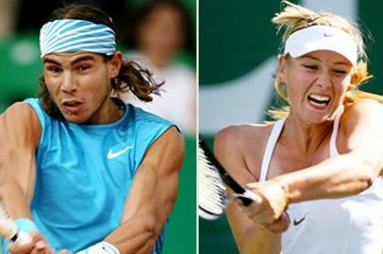 Sharapova ve Nadal şampiyon