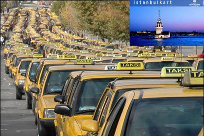 Taksilerde artık İstanbulkart da kullanılabilecek