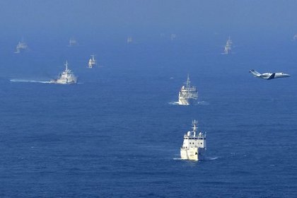 Çin'in 4 gemisi bir kere daha Japonya karasularına girdi