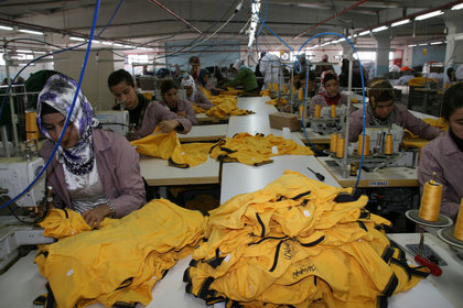 Tekstil sektöründe ihracat arttı