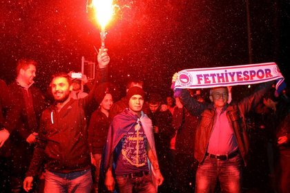 Fethiyespor, Fenerbahçe'yi eledi; taraftar sokağa döküldü