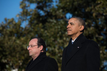 Obama ve Hollande zirvesinde kararlılık öne çıktı