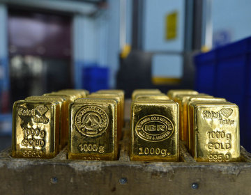 Darphane'nin altın üretimi 11 tonu aştı