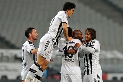 Beşiktaş, ligde ikinci sıraya yükseldi