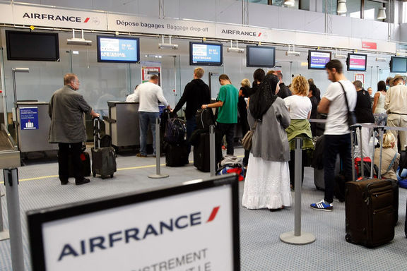 Air France çalışanları greve gitti