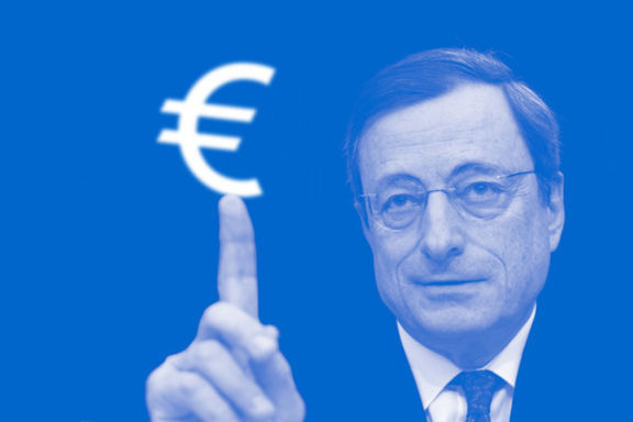 Euro Draghi’yi destekliyor