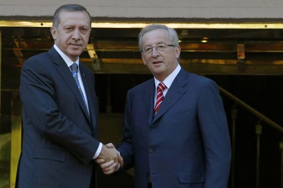 Erdoğan AB Komisyonu Başkanı Juncker'i tebrik etti