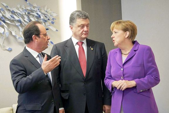 Poroşenko, Merkel ve Hollande ile görüştü