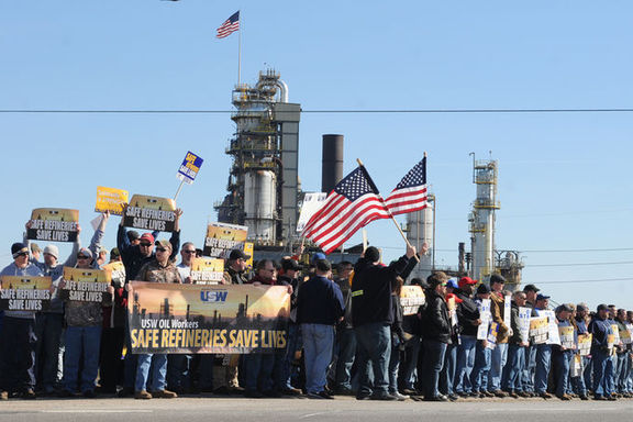 ABD petrol çalışanları Shell kontratını reddetti