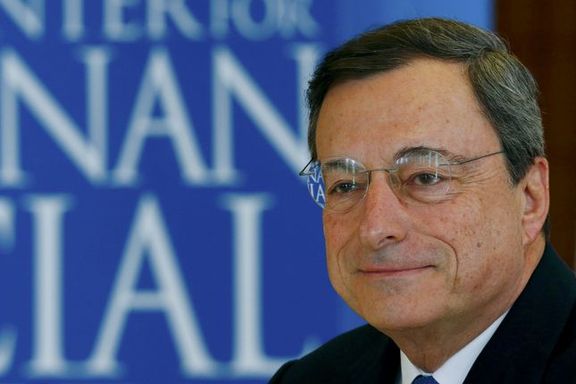 Draghi: Euro Bölgesi'nde ekonomik durum iyileşiyor