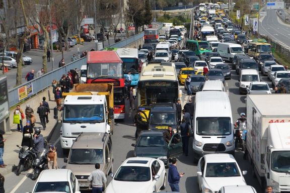 En yoğun trafik İstanbul'da