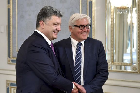 Steinmeier ile Poroşenko reformlar ve Minsk'i görüştü