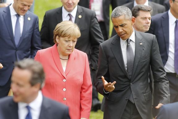 Obama ve Merkel 'Yunanistan'ı görüştü