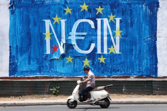 Yunanistan'da kriz sokak duvarlarına yansıdı