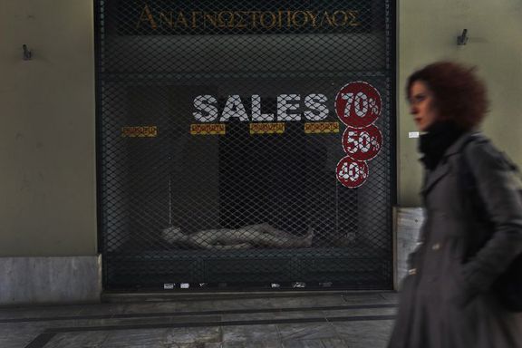 Yunanistan'da günde 1000 işyeri kapanıyor