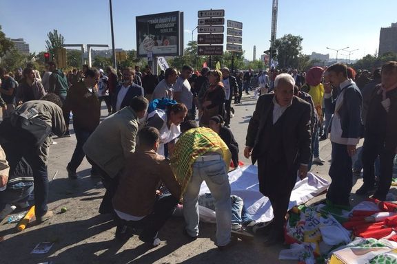 Ankara'daki terör saldırısında ölenlerin sayısı 97'ye çıktı