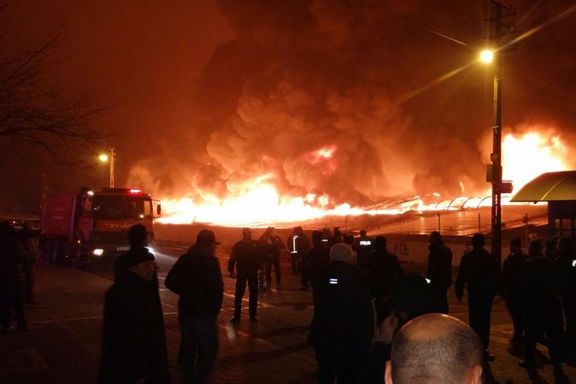 Ankara Keçiören'de 250 iş yeri yandı