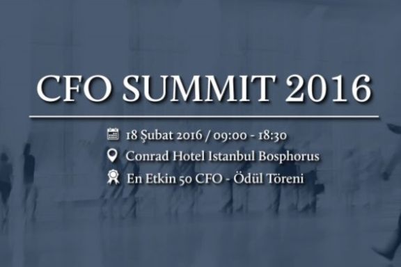 CFO Summit 2016 için geri sayım başladı