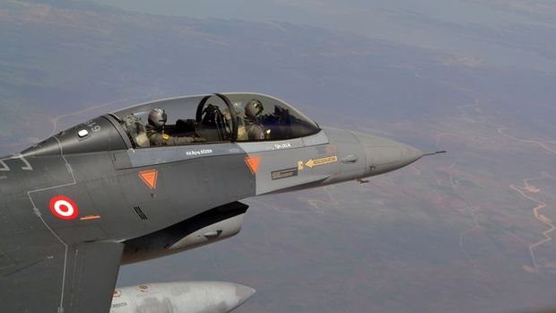 K. Irak'taki terör örgütü hedeflerine hava harekatı