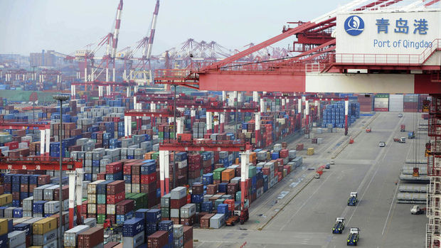 Çin'de ihracat sıçrarken ithalattaki düşüş yavaşladı