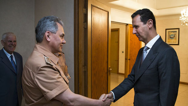 Rusya Savunma Bakanı Şoygu Esad ile görüştü 