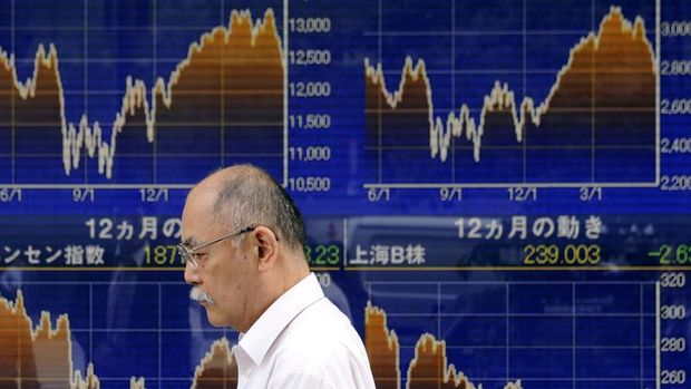 Asya hisse senetleri güçlü yen ile geriledi